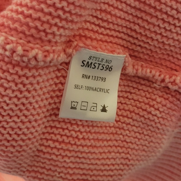 Pink POL Cardigan - Picture 4 of 7